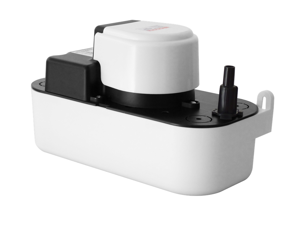 Siccom Flowatch Tank+ kondenssivesipumppu (2,5 l säiliö, virtaus enintään 800l/h, nostokorkeus enintään 5,6m)