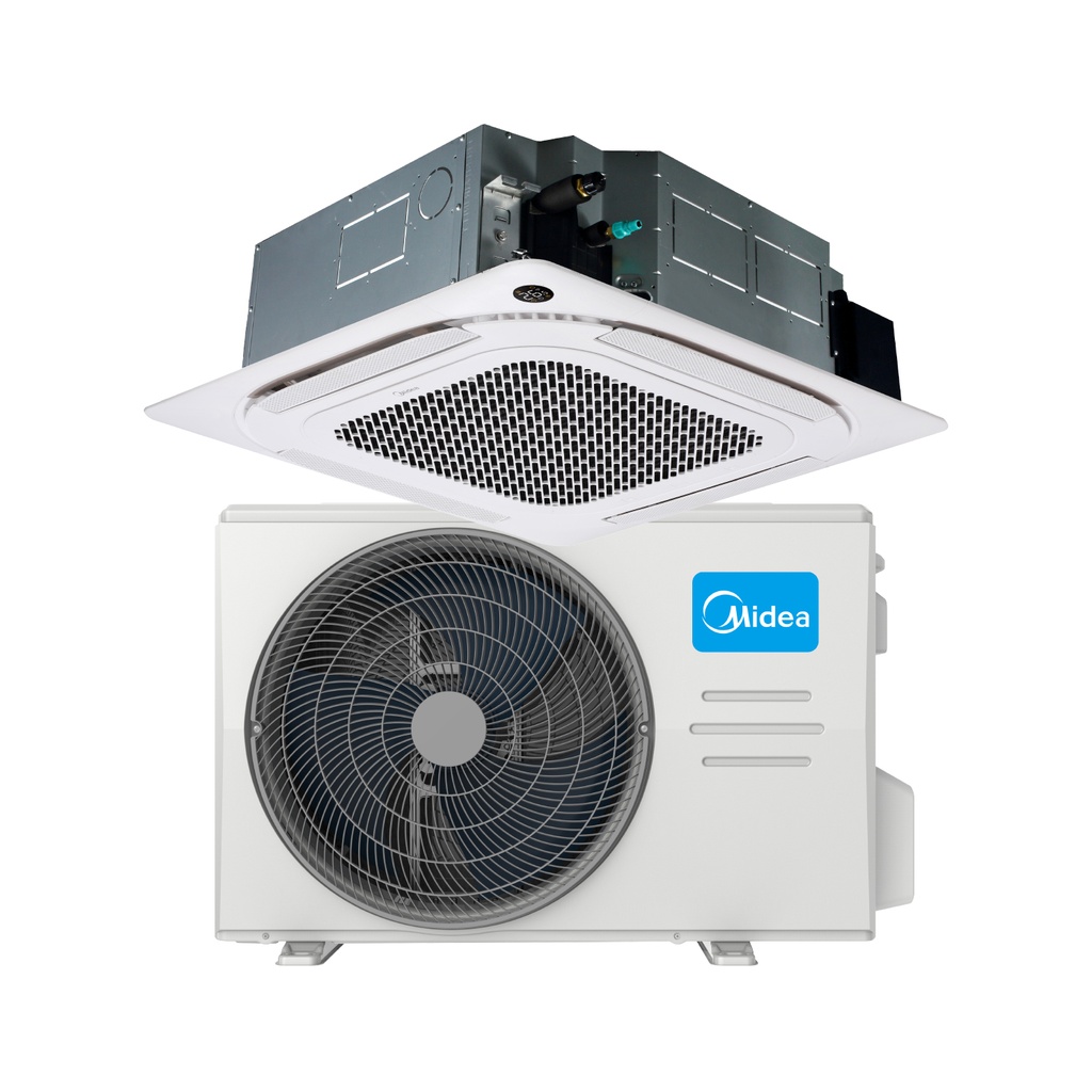 Midea R32 Breezeless kattokasetti setti