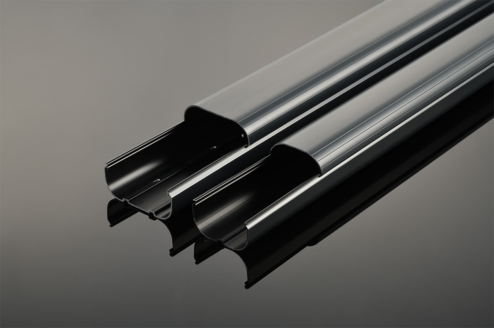 Inaba Denko asennuskanava 2m 75x62mm (antrasiitinharmaa)