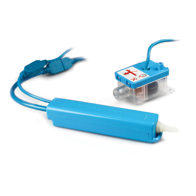 Aspen Mini Aqua kondenssivesipumppu (virtaus enintään 12l/h,  nostokorkeus enintään 10m, imukorkeus enintään 2m)