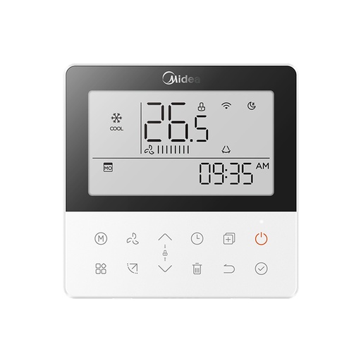 [KJR-120M(X6W)/BGEF] Midea langallinen ohjain LCAC (4 johtimen) (17317100007959 + Kaapeli A + Kaapeli C) XYE, HA-HB, WiFi