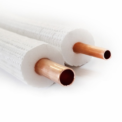 [F1224] Ebrille kylmäaineputki 3/8" + 5/8" 20m