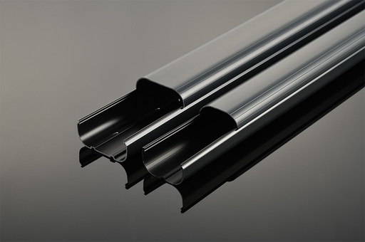 [SD-77-A] Inaba Denko asennuskanava 2m 75x62mm (antrasiitinharmaa)